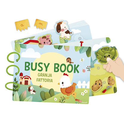 BUSY-BOOK CARDBOARD FARM JANOD