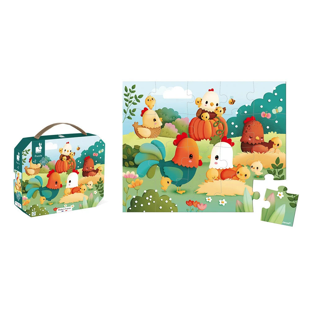 PUZZLE BENVENUTI NELL'AIA 20 PEZZI